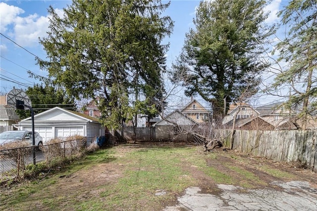 430 Ridgeway Ave, Rochester, NY 14615 - view of yard with a garage