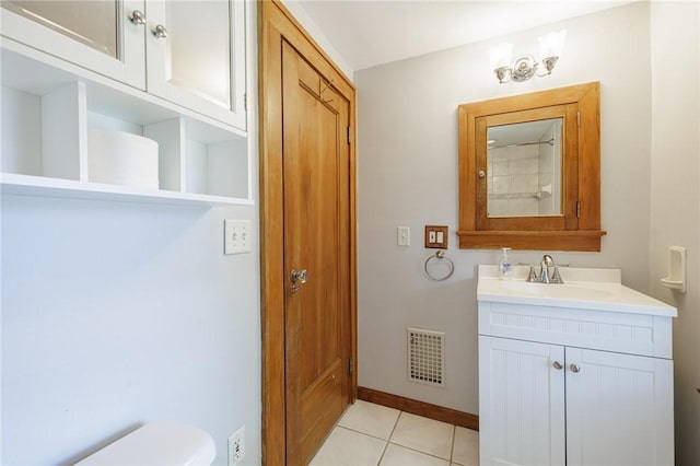 1043 Genesee Park Blvd, Rochester, NY 14619 - bathroom with vanity and tile patterned floors