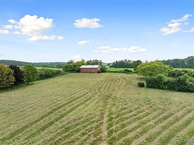 5640 Fearon Rd, Eaton, NY 13408 - view of green lawn featuring a view of countryside and an outdoor structure