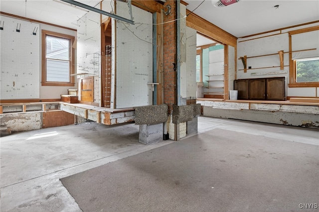 7165 Manlius Center Rd, Manlius, NY 13057 - misc room with concrete floors and a workshop area