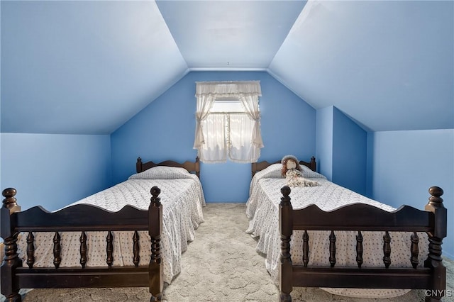 7165 Manlius Center Rd, Manlius, NY 13057 - bedroom featuring carpet flooring and vaulted ceiling