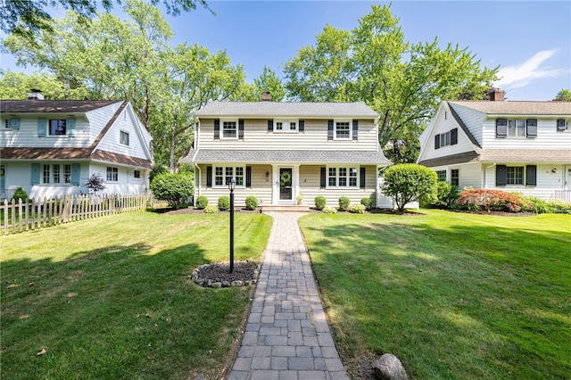 36 Dover Park, Brighton, NY 14610 - traditional home featuring a chimney