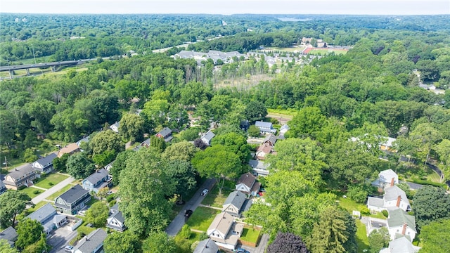 36 Dover Park, Brighton, NY 14610 - aerial view of property and surrounding area featuring nearby suburban area and a forest