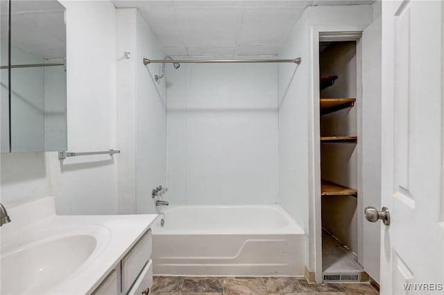 386 Davey St, Buffalo, NY 14206 - bathroom featuring vanity and tub / shower combination
