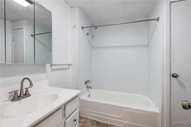 386 Davey St, Buffalo, NY 14206 - full bathroom featuring vanity and  shower combination
