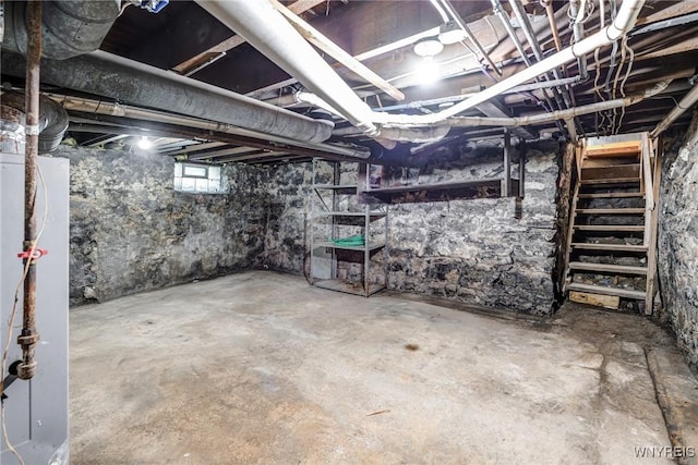 386 Davey St, Buffalo, NY 14206 - basement featuring water heater