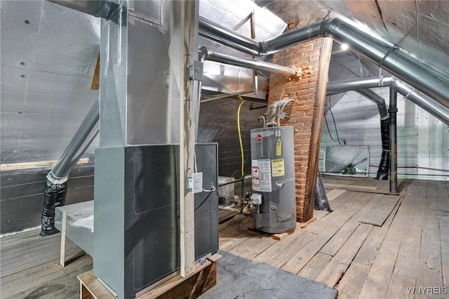 386 Davey St, Buffalo, NY 14206 - utilities with water heater and heating unit