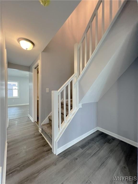 155 Barnsdale Ave, West Seneca, NY 14224 - staircase with wood finished floors
