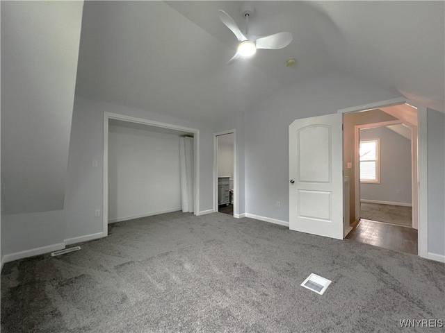 155 Barnsdale Ave, West Seneca, NY 14224 - bonus room with lofted ceiling, carpet floors, and a ceiling fan