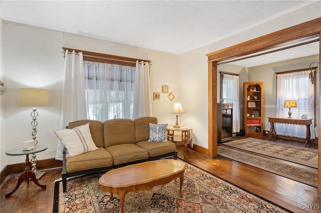 315 Boyden St, Syracuse, NY 13203 - living room featuring wood-type flooring
