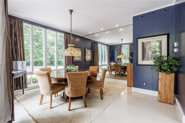 3399 Elmwood Ave, Brighton, NY 14610 - dining space featuring a decorative wall
