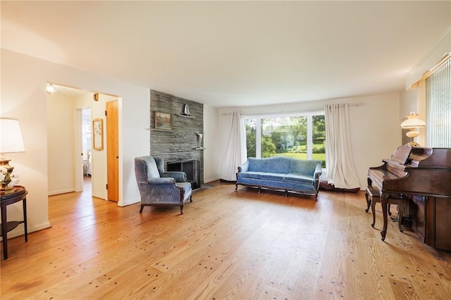 760 Beach Ave, Rochester, NY 14612 - sitting room with plenty of natural light, light wood-type flooring, and a fireplace