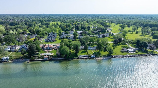 760 Beach Ave, Rochester, NY 14612 - aerial perspective of suburban area featuring a large body of water