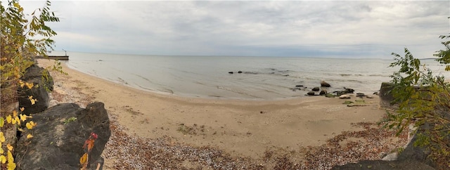 760 Beach Ave, Rochester, NY 14612 - water view featuring local beach