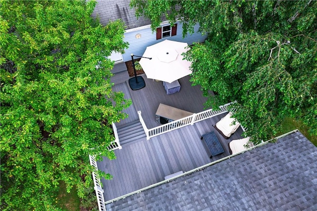 121 Reynolds Ave, Corning City, NY 14830 - view from above of property