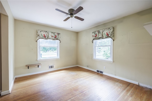 360 San Gabriel Dr, Rochester, NY 14610 - unfurnished room featuring wood finished floors and a ceiling fan