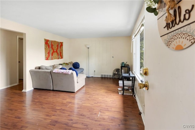 1018-20 Ackerman Ave, Syracuse, NY 13210 - living area with wood finished floors and baseboards
