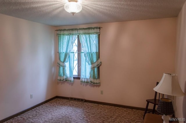 573 Locust St, North Tonawanda, NY 14120 - empty room featuring a textured ceiling and carpet floors
