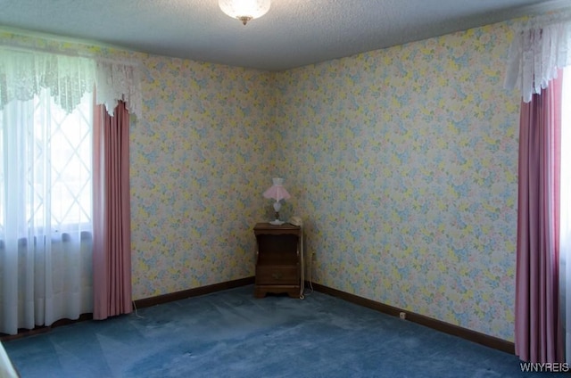 573 Locust St, North Tonawanda, NY 14120 - spare room with healthy amount of natural light, carpet floors, and a textured ceiling