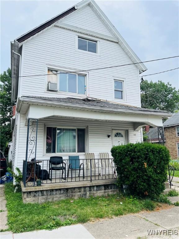 97 Kail St, Buffalo, NY 14207 - view of front of house with a porch