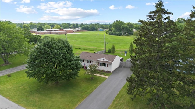 111 Crimson Bramble Rd, Henrietta, NY 14623 - aerial view of property and surrounding area featuring a tree filled landscape