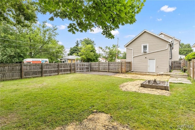 540 Longmeadow Rd, Amherst, NY 14226 - fenced backyard featuring a vegetable garden