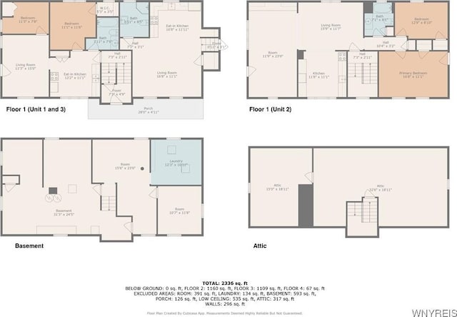 540 Longmeadow Rd, Amherst, NY 14226 - view of property floor plan