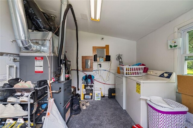 1142 Harlem Rd, Cheektowaga, NY 14227 - utilities featuring washing machine and clothes dryer and heating unit