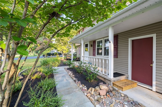 1225 Majestic Way, Webster, NY 14580 - view of exterior entry featuring a porch