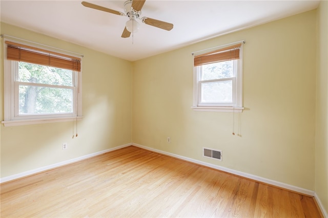 1225 Majestic Way, Webster, NY 14580 - spare room with wood finished floors and a ceiling fan