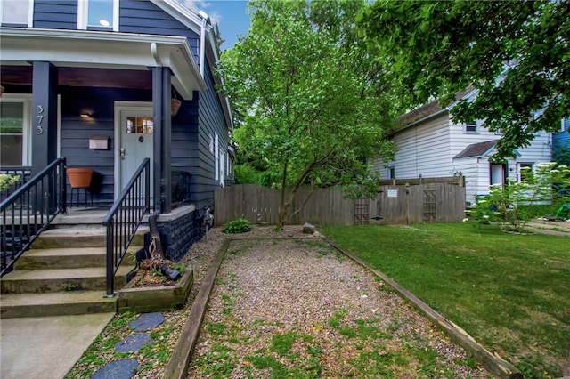 373 Rhode Island St, Buffalo, NY 14213 - view of yard
