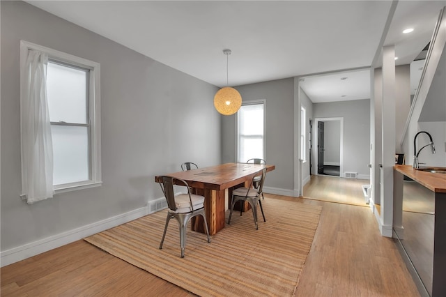 373 Rhode Island St, Buffalo, NY 14213 - dining area featuring light wood-style floors