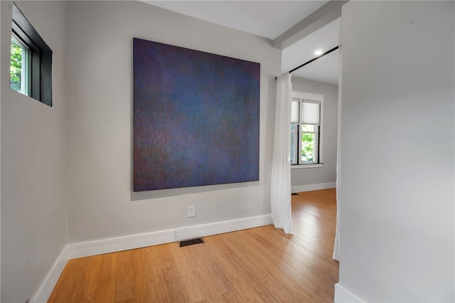 373 Rhode Island St, Buffalo, NY 14213 - spare room with baseboards and wood finished floors