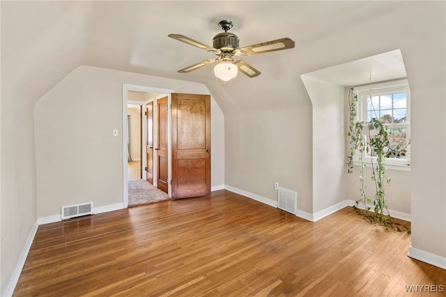 235 Wagner Ave, Cheektowaga, NY 14212 - bonus room featuring lofted ceiling, wood finished floors, and a ceiling fan