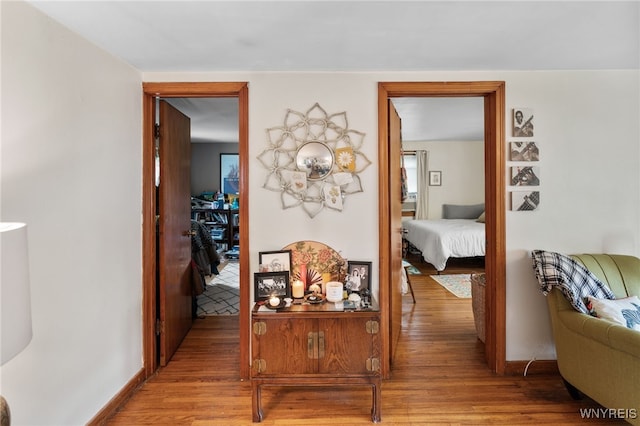 235 Wagner Ave, Cheektowaga, NY 14212 - hallway featuring wood finished floors