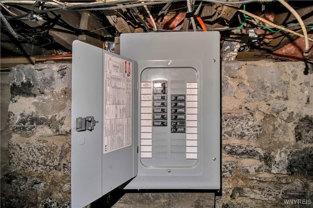 49 Massachusetts Ave, Buffalo, NY 14213 - utility room featuring electric panel