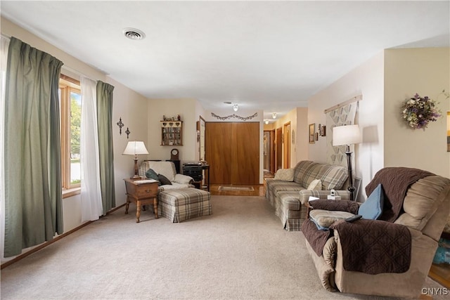 42 Park Ter, Sherrill, NY 13461 - living room with carpet floors