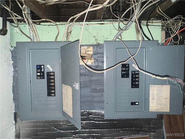 38 Langmeyer Ave, Buffalo, NY 14215 - utility room featuring electric panel