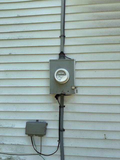 127 Conkey Ave, Rochester, NY 14621 - exterior view of electric meter