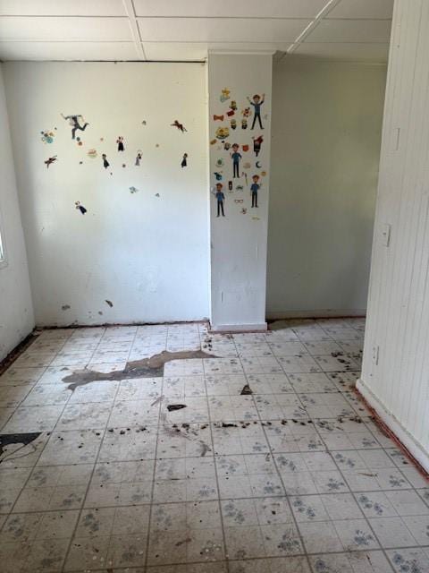 127 Conkey Ave, Rochester, NY 14621 - unfurnished room featuring a drop ceiling and light floors