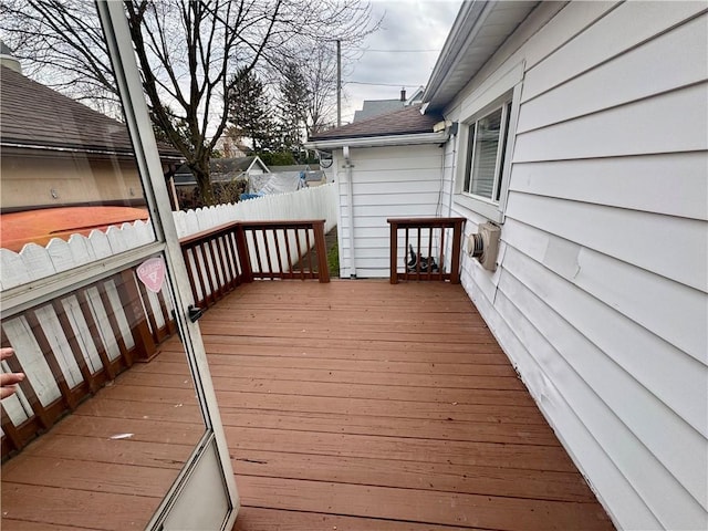 2201 Dewey Ave, Rochester, NY 14615 - view of wooden terrace