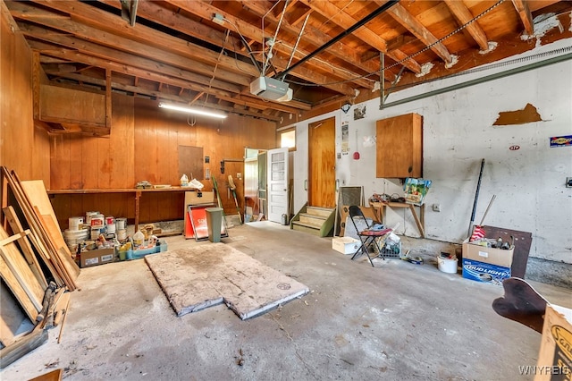 85 Pacific Ave, Lackawanna, NY 14218 - garage featuring a garage door opener