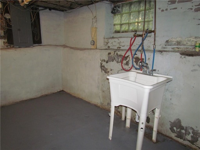 176 Selye Ter, Rochester, NY 14613 - unfinished basement featuring electric panel