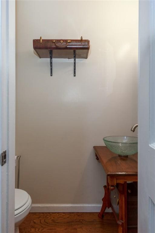15 Dogwood Ln, Erwin, NY 14870 - bathroom featuring vanity and wood finished floors