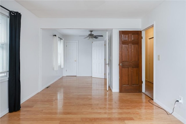 15 Dogwood Ln, Erwin, NY 14870 - empty room featuring light wood-style floors and a ceiling fan
