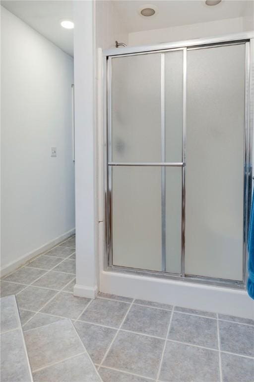 15 Dogwood Ln, Erwin, NY 14870 - full bath featuring a shower stall and tile patterned floors