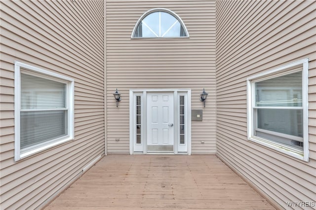 306 Sundown Unit 3C, Amherst, NY 14221 - property entrance featuring a deck
