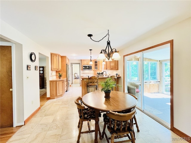 73 Eaglebrook Dr, Orchard Park, NY 14224 - dining room with baseboards