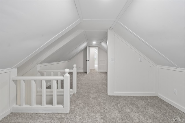215 Vann St, Syracuse, NY 13206 - bonus room featuring carpet, vaulted ceiling, and a decorative wall