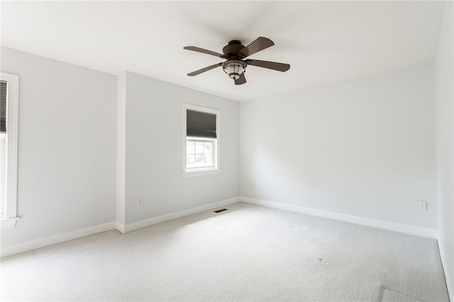 20 Parr Cir, Irondequoit, NY 14617 - unfurnished room with light colored carpet and a ceiling fan